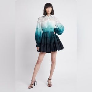 Aje Cosmos Tiered Dress